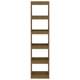 Book Cabinet/Room Divider Honey Brown 40x30x167.5 cm Solid Pinewood 808151