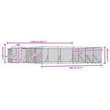 Outdoor Dog Kennel with Roof Silver 10x8x2.5 m Galvanised Steel 3190473
