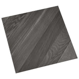 Self-adhesive Flooring Planks 55 pcs PVC 5.11 m Grey Striped 324679