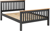 ZNTS Monaco 4'6" Bed High Foot End 200-203-112