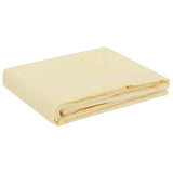 Table Cloth 5 pcs Round Cream White 160 cm Polyester 42040258