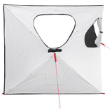 Hunting Tent with Roof White Blackout 145 x 145 x 150 cm 42028727