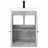 Bathroom Furniture Set Concrete Grey 56 x 37.5 x 81 cm 3404187