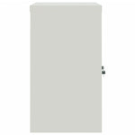 ZNTS File Cabinet Light Grey and Blue 90x40x70 cm Steel 339726