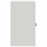 File Cabinet Light Grey and Blue 90x40x70 cm Steel 339726