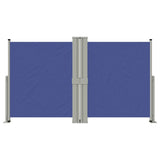 Retractable Side Awning Blue 140x1200 cm 318064