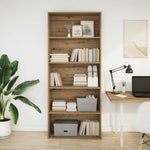 Book Cabinet Artisian Oak 80x30x189 cm Engineered Wood 3314677
