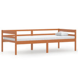 Bed Frame Honey Brown Solid pine Single Tough Bed Frame 322053
