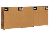 Bathroom Cabinet Set 3 pcs 116 x 16 x 62.5 cm Engineered wood 3403812