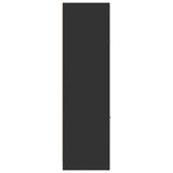 Apothecary Cabinet Black 40x41x144.5 cm Engineered Wood 3309637