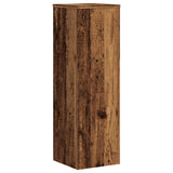 Plant Stand 2pcs Old Wood 25x25x80 cm Engineered Wood 852949