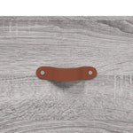 Highboard Grey Sonoma 69.5x34x180 cm Engineered Wood 3189483