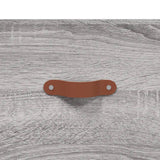 Highboard Grey Sonoma 69,5x34x180 cm Engineered Wood 3189483