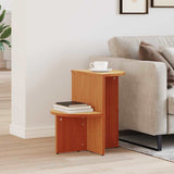 Coffee Table Wax Brown 50 x 40 x 50 cm Solid pine wood 873528