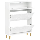 Shoe Cabinet DELFT 78 x 24 x 103 cm Engineered Wood 897099