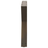 Coffee Table Legs 2 pcs Natural Steel 60x cm Steel 4012711