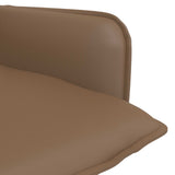 Armchair Cappuccino Faux Leather 42047741