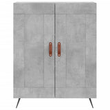 Sideboard Concrete Grey 69.5x34x90 cm Engineered Wood 830168