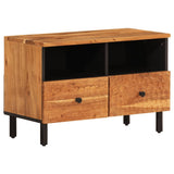 TV Cabinet 70x33x46 cm Solid Wood Acacia 356856