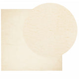 Rug HUARTE Short Pile Soft and Washable Cream 200x200 cm 375042