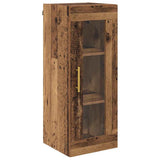 Highboard 2 pcs Old Wood Glass 3415746