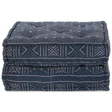 Modular Sofa Indigo Print 70 x 70 x 36 cm Fabric 4019063