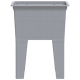 Laundry Tub Grey 59x41x75 cm Resin 4002800