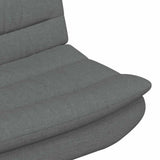Swivel Chair Dark Grey 63 x 75 x 76 cm Fabric 42007351