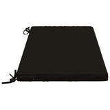 2-Piece Bench Cushions SOEST 2 pcs 100% Polyester Black 949327