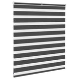 ZNTS Zebra Blind Black 135x100 cm Fabric Width 130.9 cm Polyester 4014216