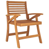 Garden Dining Set Natural wood Solid acacia wood with an oil finish 3156858