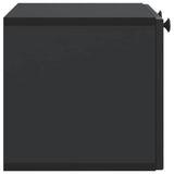 Wall-Mounted TV Cabinet Black 59.5 x 31 x 30 cm Engineered Wood 898196