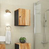 Bathroom Wall Cabinet 38x33x48 cm Solid Wood Acacia 351991