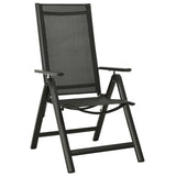 9 Piece Garden Dining Set Aluminium Anthracite 3070641
