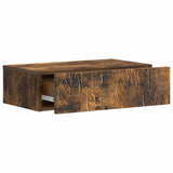Wall-Mounted Side Table Smoked Oak 87.5 x 34.5 x 17 cm 898840