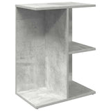 Bedside Tables 2 pcs Concrete Grey 46.5x29x61 cm Engineered Wood 858657