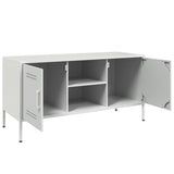 TV Cabinet White 100.5x39x50.5 cm Steel 842993