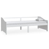 ZNTS 3-Seater Day Bed without Mattress White 90x200cm 322165