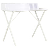 Desk White 80x50x84 cm 20275