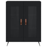 Sideboard Black 69.5x34x90 cm Engineered Wood 827757