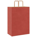 Paper Bags 250 pcs with Handles Red 32x17x44 cm 4101986