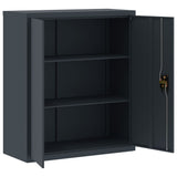 File Cabinet Anthracite 90x40x145 cm Steel 3188330