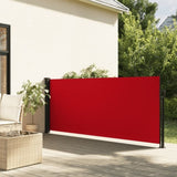 Retractable Side Awning Red 140x600 cm 4004507