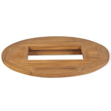 Beer Crate Tabletop Teak 70 cm 43807