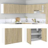 Hanging Cabinet Lyon Sonoma Oak 80x31x60 cm Engineered Wood 849621