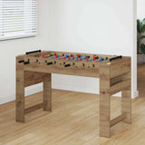 Foosball Table Artisan Oak 125 x 60.5 x 80 cm Engineered Wood 858892