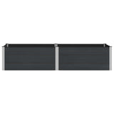 Garden Raised Bed Black 250 x 100 x 54 cm 42038990