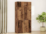 Storage Cabinet 3 pcs Old Wood 3394515