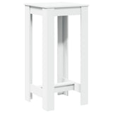 Bar Table White 51x50x103.5 cm Engineered Wood 854400
