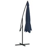Cantilever Garden Parasol Bold blue Polyester Large 42198